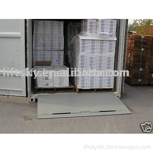 Container loading ramp / dock ramp / dock leveler